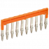 Фотография товара 'IEK YCT20-00-K03-002-EC-10P Перемычка гребенчатая для CP 2,5мм2 10PIN'