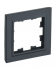 Фотография товара 'IEK BRITE Рамка 1-местная РУ-1-БрГ графит BR-M12-K53'