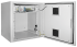 Фотография товара 'IEK Шкаф уличный 19 12U 650x600, IP55 металл дверь, серый'