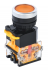 Фотография товара 'IEK Кнопка управления D8-11T d=22мм 1з+1р с фиксацией желтая BBT30-11T-3-21-K05'