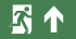 Фотография товара 'IEK Пиктограмма "ВЫХОД/стрелка вверх" PVC для ССА 3000, LPC10-2-30-15-VVERH'
