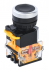 Фотография товара 'IEK Кнопка управления D8-11T d=22мм 1з+1р с фиксацией черная BBT30-11T-3-21-K02'