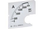 IEK IPA10D-SC-2000 Шкала смен. для амперметра Э47 2000/5А-1,5 72х72мм