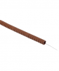 IEK ELASTA Труба гофрированная ПВХ d=16мм с зондом дуб (25м) ET-TG21-121-016-025-K24