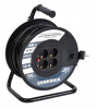 IEK Катушка УК40 с термозащитой 4 места 2P+PE/40м 3х1,5мм2 WKP20-16-04-40-G