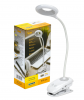 IEK LIGHTING Светильник светодиодный настольный 2006 5Вт на прищепке диммер ночник белый LDNL1-2006-1-VV-5-K01
