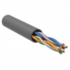 IEK Кабель внутренней прокладки U/UTP категория 5E 4 пары PVC, BC1-C5E04-111-100-G