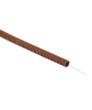 IEK ELASTA Труба гофрированная ПВХ d=25мм с зондом дуб (25м) ET-TG21-121-025-025-K24