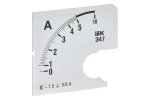 IEK IPA20D-SC-0005 Шкала смен. для амперметра Э47 5/5А-1,5 96х96мм