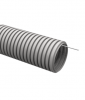 IEK ELASTA Труба гофрированная тяжелая ПВХ d=20 с зондом (100м) EA-TG23-121-020-100-K41