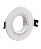 IEK LIGHTING Светильник 4105 встраиваемый под лампу MR16 круг пластиковый белый LT-UVB0-4105-GU05-1-K01