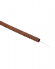 IEK ELASTA Труба гофрированная ПВХ d=20мм с зондом дуб (25м) ET-TG21-121-020-025-K24