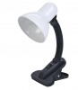 IEK LIGHTING Светильник настольный 1001 на прищепке Е27 белый LNNL1-1001-2-VV-40-K01