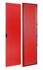 IEK FORMAT Дверь металлическая 2000х600 RAL3020 красная, YKM40D-FO-DMR-200-060