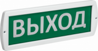 IEK Оповещатель охранно-пожарный световой 24 "Выход" 24В IP5, LSSA1-01-2-024-52-VYHD