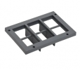 IEK PRIMER Рамка приборная на 12 модулей ONFLOOR 24, PM-LN10D-RP-12-K03