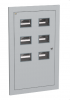 IEK Корпус металлический ЩЭ-6-2 (890х550х157мм) 36 УХЛ3 IP31 MKM44-06-31