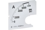 IEK IPA10D-SC-6000 Шкала смен. для амперметра Э47 6000/5А-1,5 72х72мм