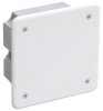 IEK Коробка КМ41001 распаячная для твердых стен 92x92x45 UKT11-092-092-040