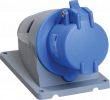 IEK Розетка стационарная ССИ-113 16А-6ч/200-250В 2Р+РЕ IP44 MAGNUM PSN11-016-3