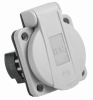 IEK Розетка панельная РП13-3 с з/к с крышкой 2P+PE 16А IP54 MAGNUM, PSN71-016-3-2-54-K03