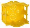 IEK Коробка установочная С3 D=68x45мм для твердых стен (сборная, проходная), UKT10-068-045-000-K0-N-UO