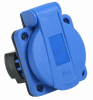 IEK Розетка панельная РП15-3 с з/к с з/ш с крышкой 2P+PE 16А IP44 MAGNUM, PSN71-016-3-3-44-K07