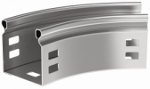 IEK Поворот плавный 45град тип Г01 ESCA 50х150мм, CPG01-0-45-050-150