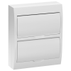 IEK MKP13-N-24-41-K01-G Корпус пластиковый ЩРН-П-24 бел. дверь IP41