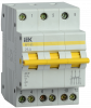IEK Выключатель-разъединитель трехпозиционный ВРТ-63 3P 25А MPR10-3-025