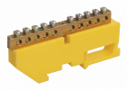 IEK Шина PE "земля" на DIN-изол ШНИ-6х9-8-Д-Ж YNN10-69-8D-K05