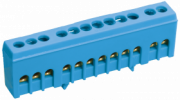 IEK Шина N "ноль" в корп изол на DIN-рейку ШНИ-6х9-8-К-С YNN10-69-8KD-K07
