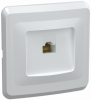 IEK Розетка 1-местная компьютерная РК10-ВБ RJ45 Cat5e ВЕГА, EKV15-K01-DM