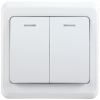 IEK ВС10-2-1-ВБ Выключатель 2кл 10А с индикатором ВЕГА EVV21-K01-10-DM