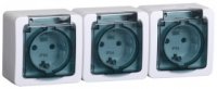 IEK РСб23-3-ГПБд роз 3м с з/к о/у IP54 ERMP32-K03-16-54-EC