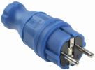 IEK ВБп3-1-0м Вилка прямая ОМЕГА IP44 PKR01-016-2-K07