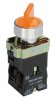 IEK Переключатель LAY5-BK2565 2 положения желтый BSW90-BK-2-K05
