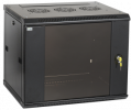 IEK Шкаф LINEA W 15U 600x600 мм дверь стекло, RAL9005