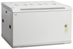 IEK Шкаф LINEA W 6U 600x450 мм дверь металл, RAL7035