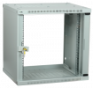 IEK Шкаф LINEA WE 6U 600x600мм дверь стекло серый