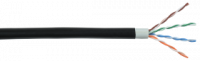 IEK Кабель в. п. U/UTP кат. 5E 4х2х24AWG solid LSZH/LDPE чер.