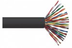 IEK Кабель связи витая пара F/UTP, кат.5E 25х2х24AWG solid, LDPE, 305м, черный