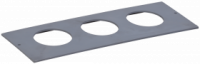 IEK Приборная рамка ONFLOOR 80/3, KNR-80-03-7012