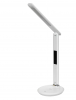 IEK LIGHTING Светильник светодиодный настольный 2011 7Вт на подставке QI-заряд USB-выход кожа белый LDNL0-2011-1-QI-7-K01