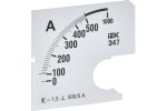 IEK IPA10D-SC-0500 Шкала смен. для амперметра Э47 500/5А-1,5 72х72мм