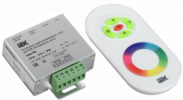 IEK Контроллер с ПДУ радио RGB 3 канала 12В 4А 144Вт, LSC1-RGB-144-RF-20-12-W