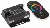IEK Контроллер с ПДУ радио RGB 3 канала 12В, 6А, 216Вт, LSC1-RGB-216-RF-20-12-B