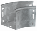 IEK Поворот плавный 45град тип Г01 ESCA 100х150мм HDZ, CPG01-0-45-100-150-HDZ