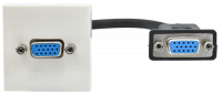 IEK PR-KK40D-RV-0-1-K01 PRIMER РКМ-10-20-П Розетка VGA M/M (1 мод.)