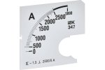 IEK IPA10D-SC-2500 Шкала смен. для амперметра Э47 2500/5А-1,5 72х72мм